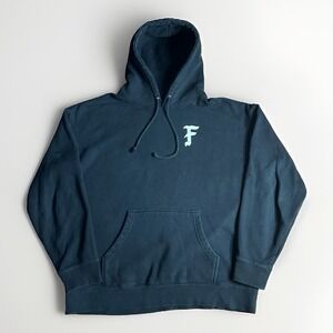 Forward Observations Group FOG Hoodie Mens XL Black Rear View Skeleton Flip Off
